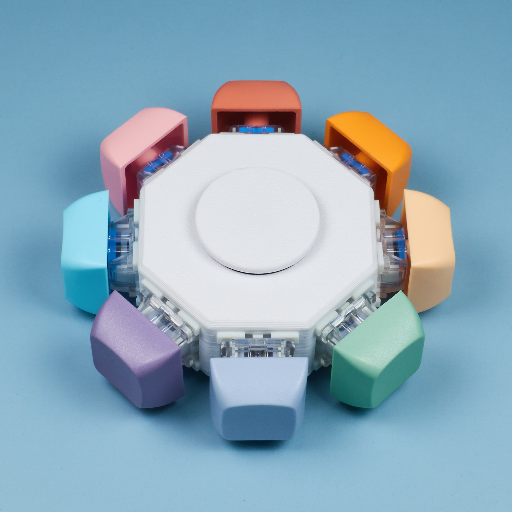 Clicky Fidget Spinner 8-Keys