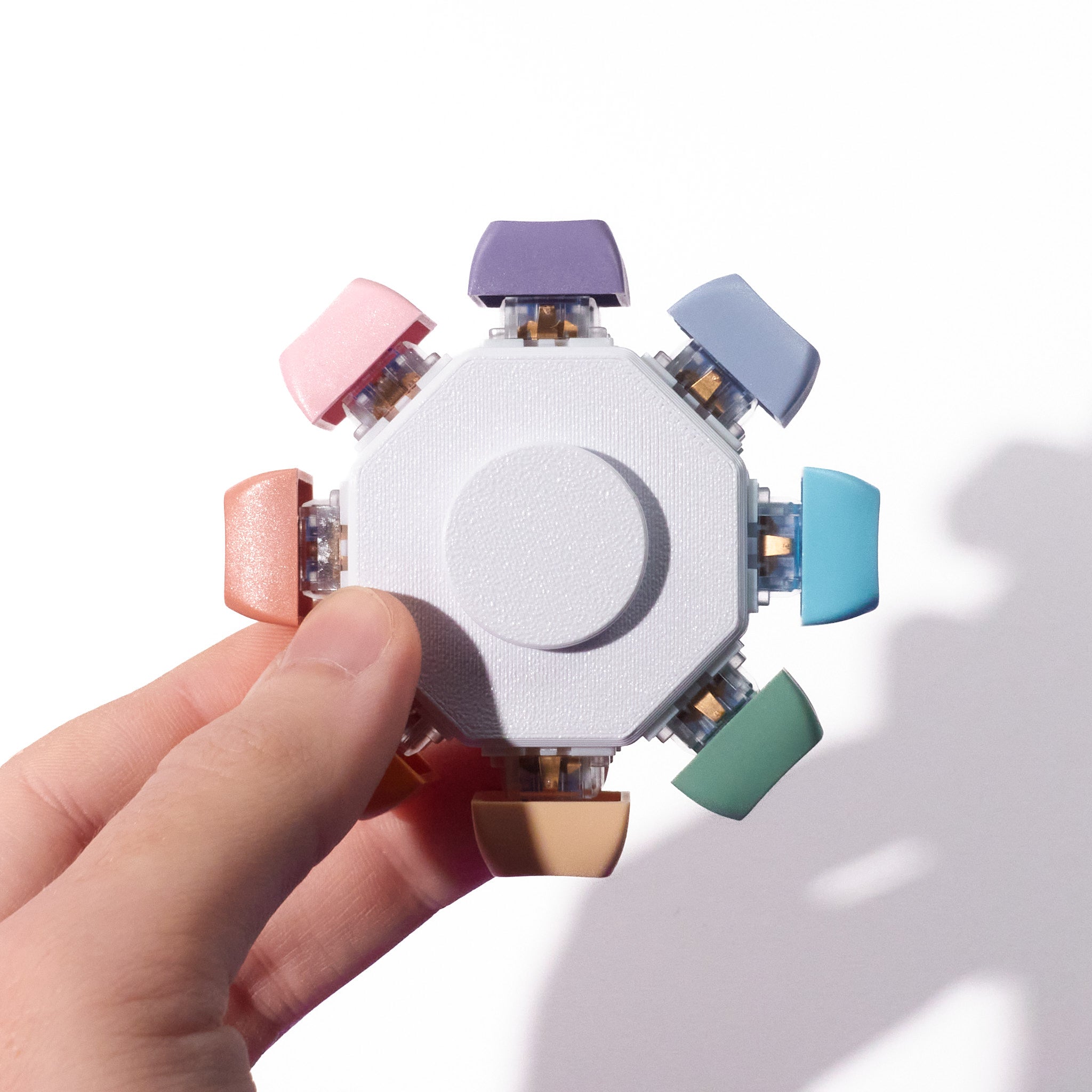 Clicky Fidget Spinner 8-Keys – Strudel3D