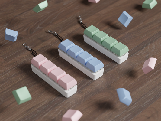 4 Key Fidget Stick - Pastel Collection