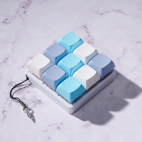 3x3 Square: Mechanical Fidget Keychain
