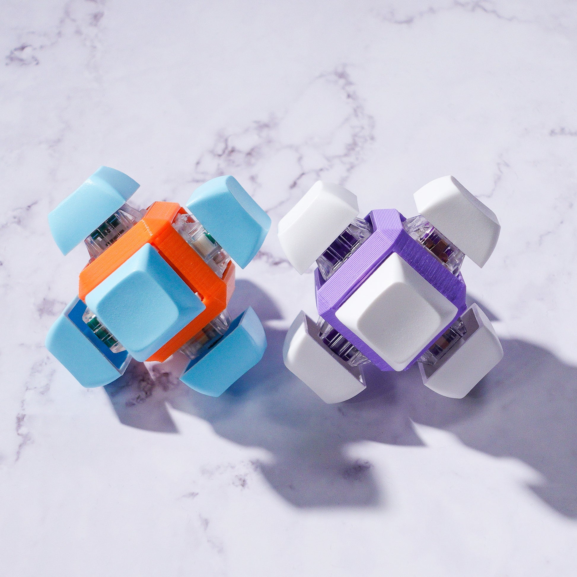 6 Sided Cube: Mechanical Fidget Toy - Bold Blend