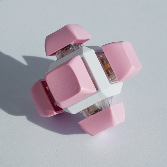 6 Key Fidget Cube - Pastel Collection