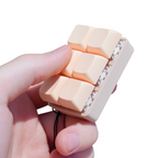 6-Piece Strudel Pop: Mechanical Toaster Pastry Keychain
