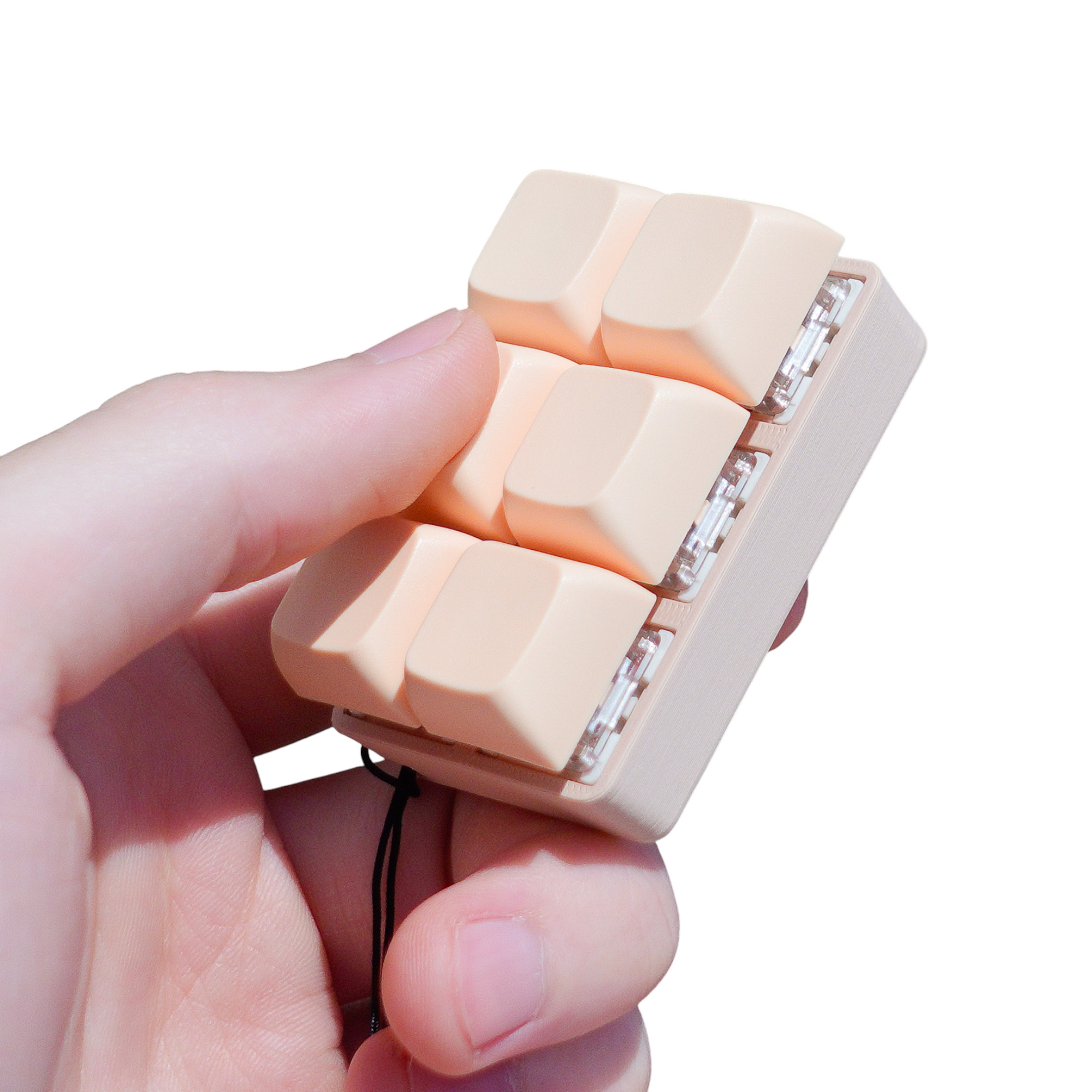 6-Piece Strudel Pop: Mechanical Toaster Pastry Keychain