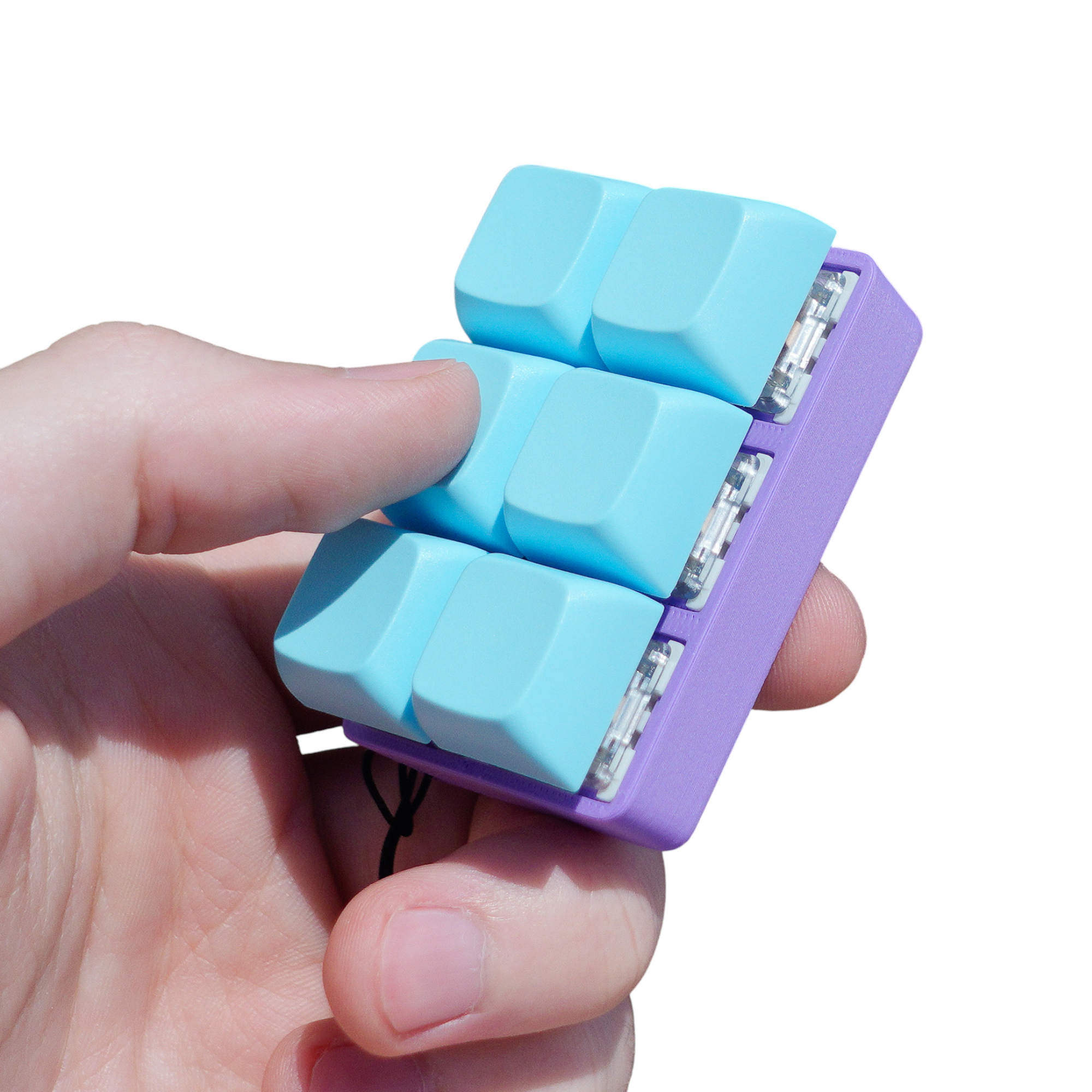 6-Piece Strudel Pop: Mechanical Toaster Pastry Keychain