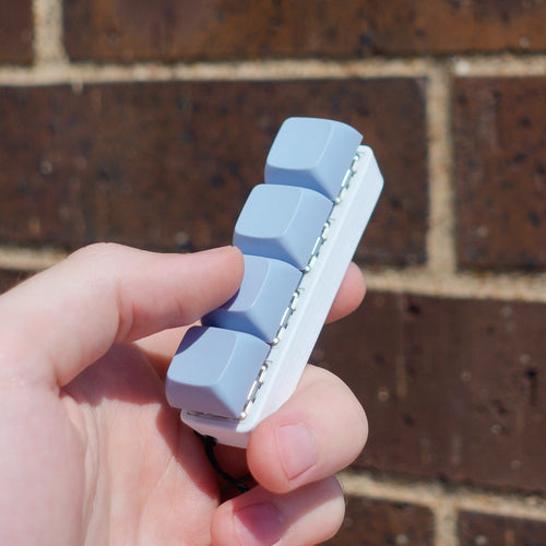 4 Key Fidget Stick Keychain