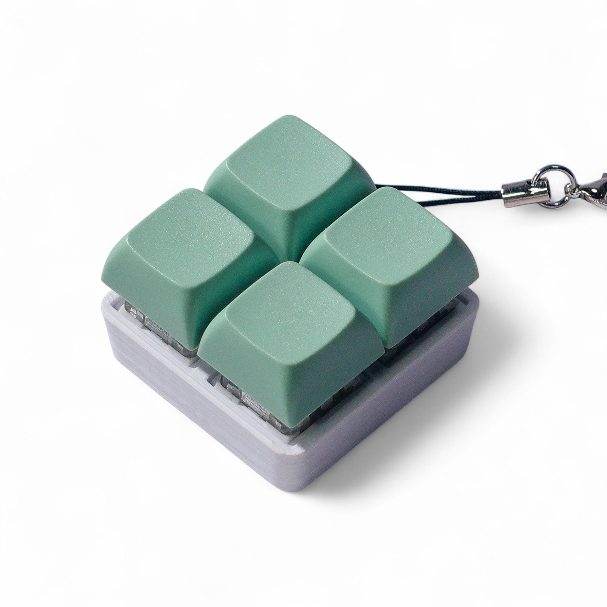 2x2 Square: Mechanical Fidget Keychain - Pastel Colors