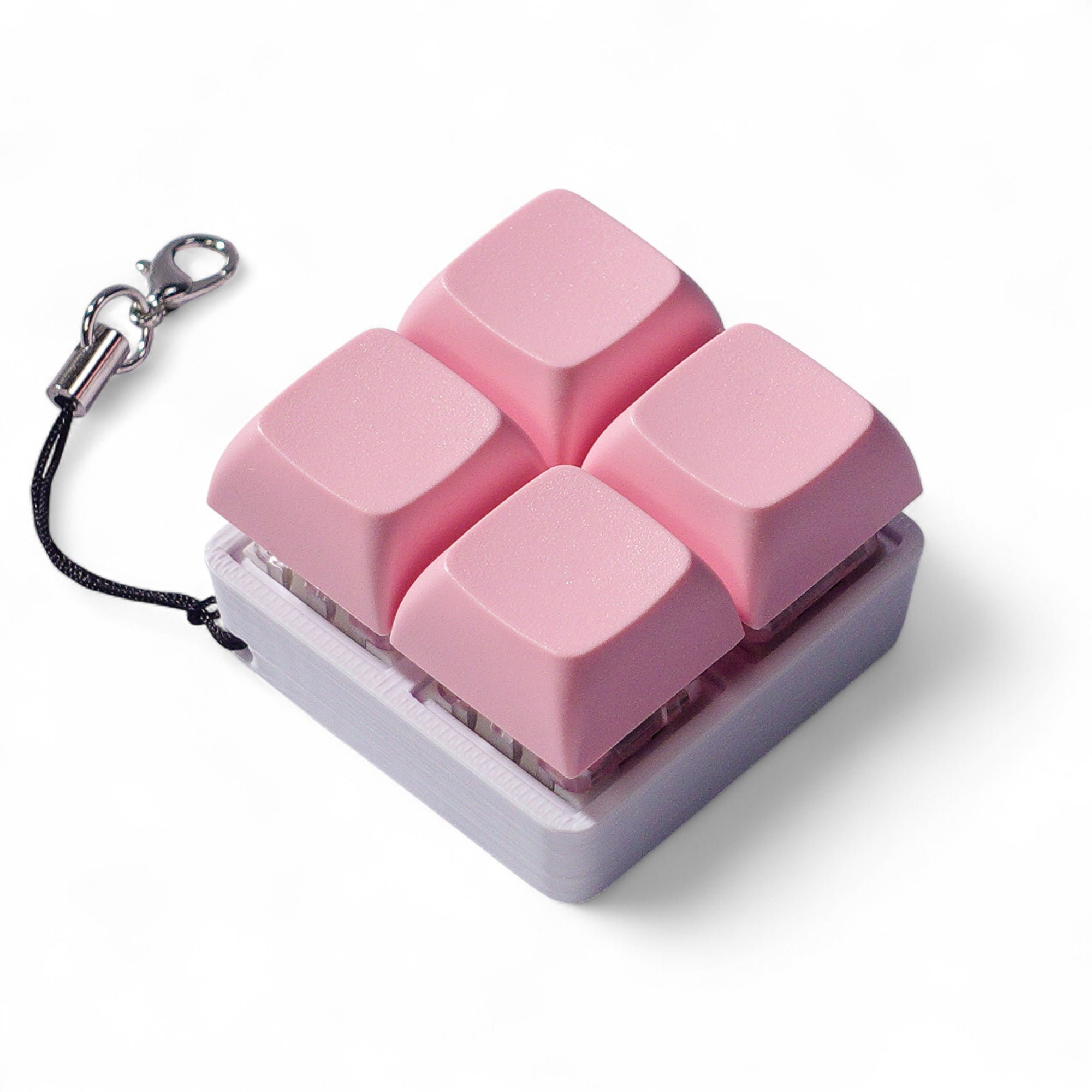2x2 Square: Mechanical Fidget Keychain - Pastel Colors