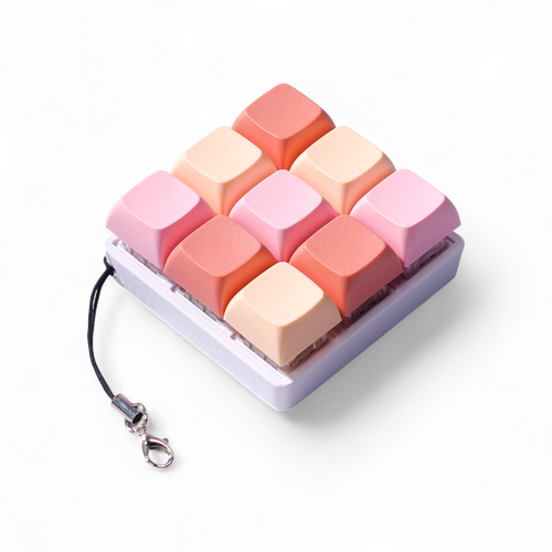 3x3 Fidget Square - Customizable Keycaps
