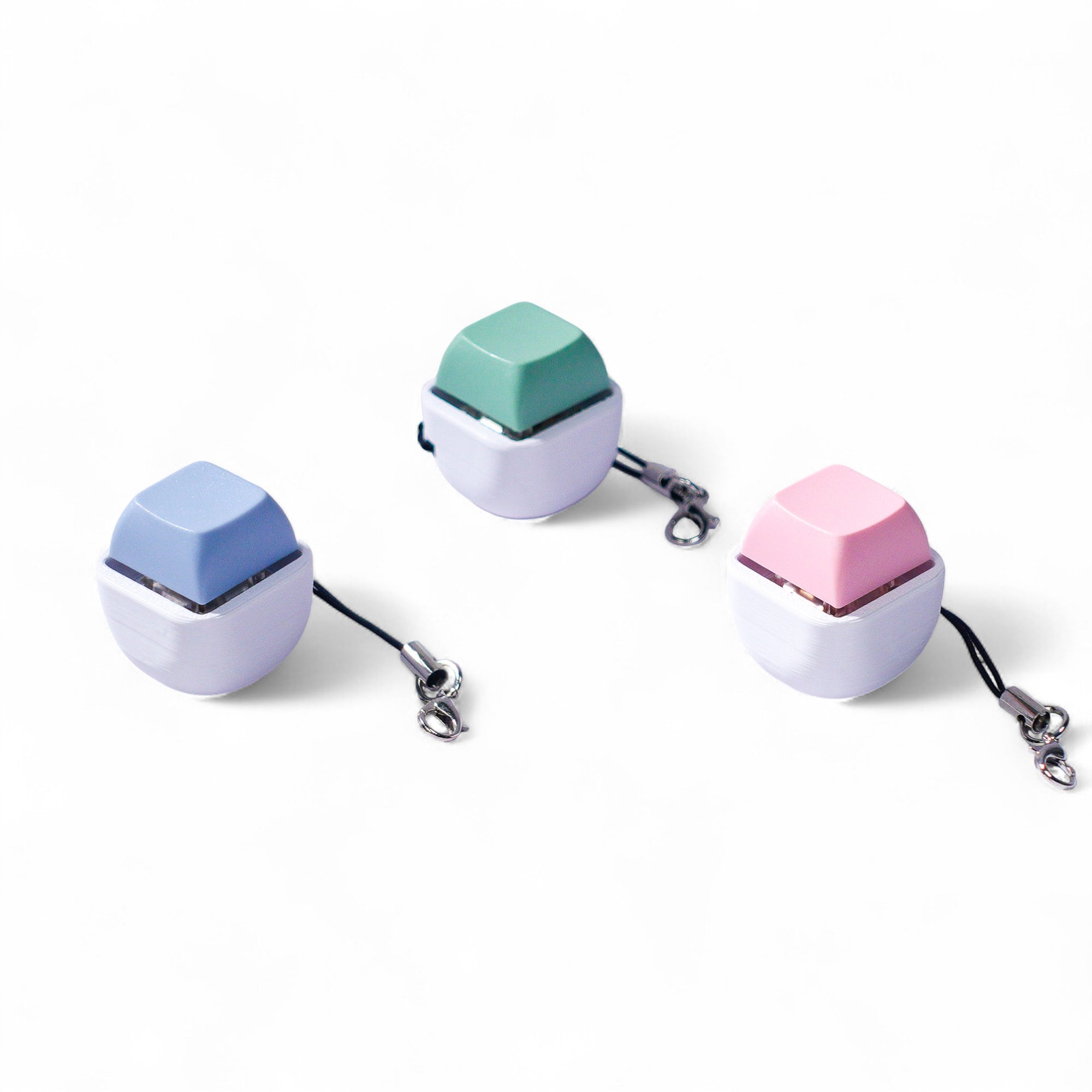 1-Key Bubble: Mechanical Fidget Keychain