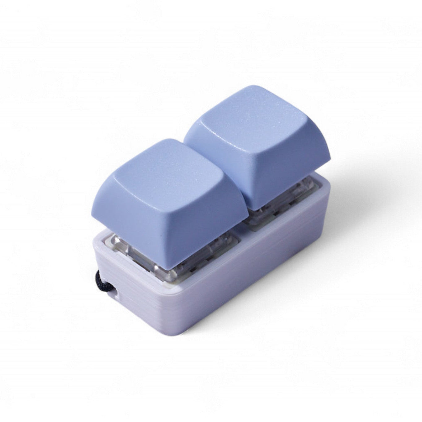 2x1 Double: Mechanical Fidget Keychain - Pastel Colors