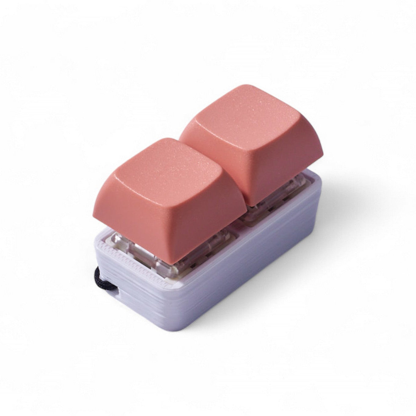 2x1 Double: Mechanical Fidget Keychain - Pastel Colors