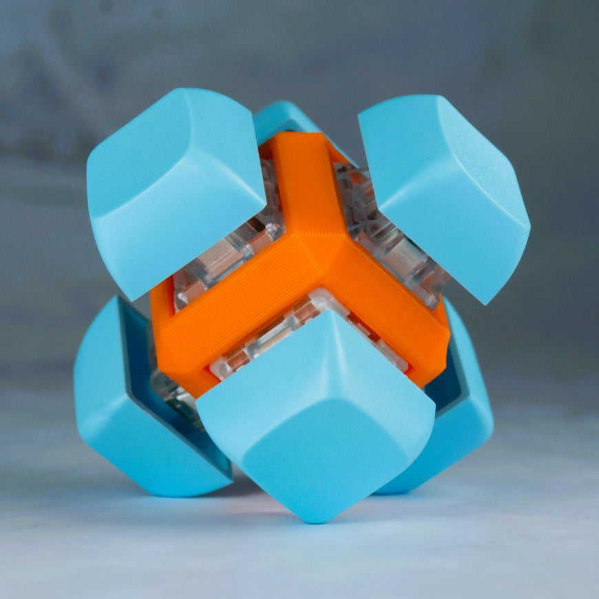 6 Sided Cube: Mechanical Fidget Toy - Bold Blend