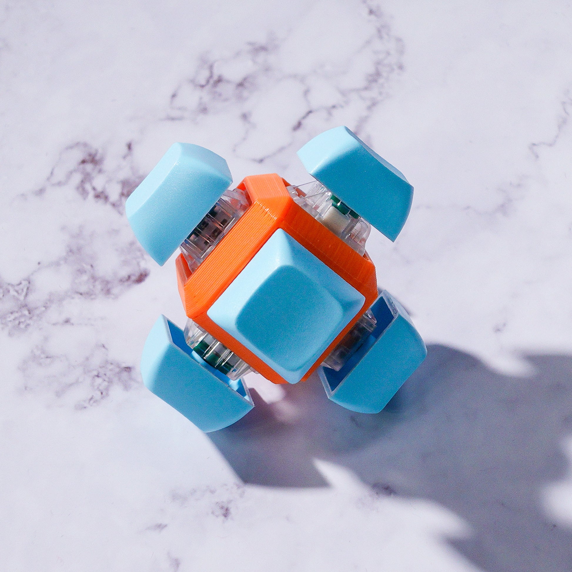 6 Sided Cube: Mechanical Fidget Toy - Bold Blend