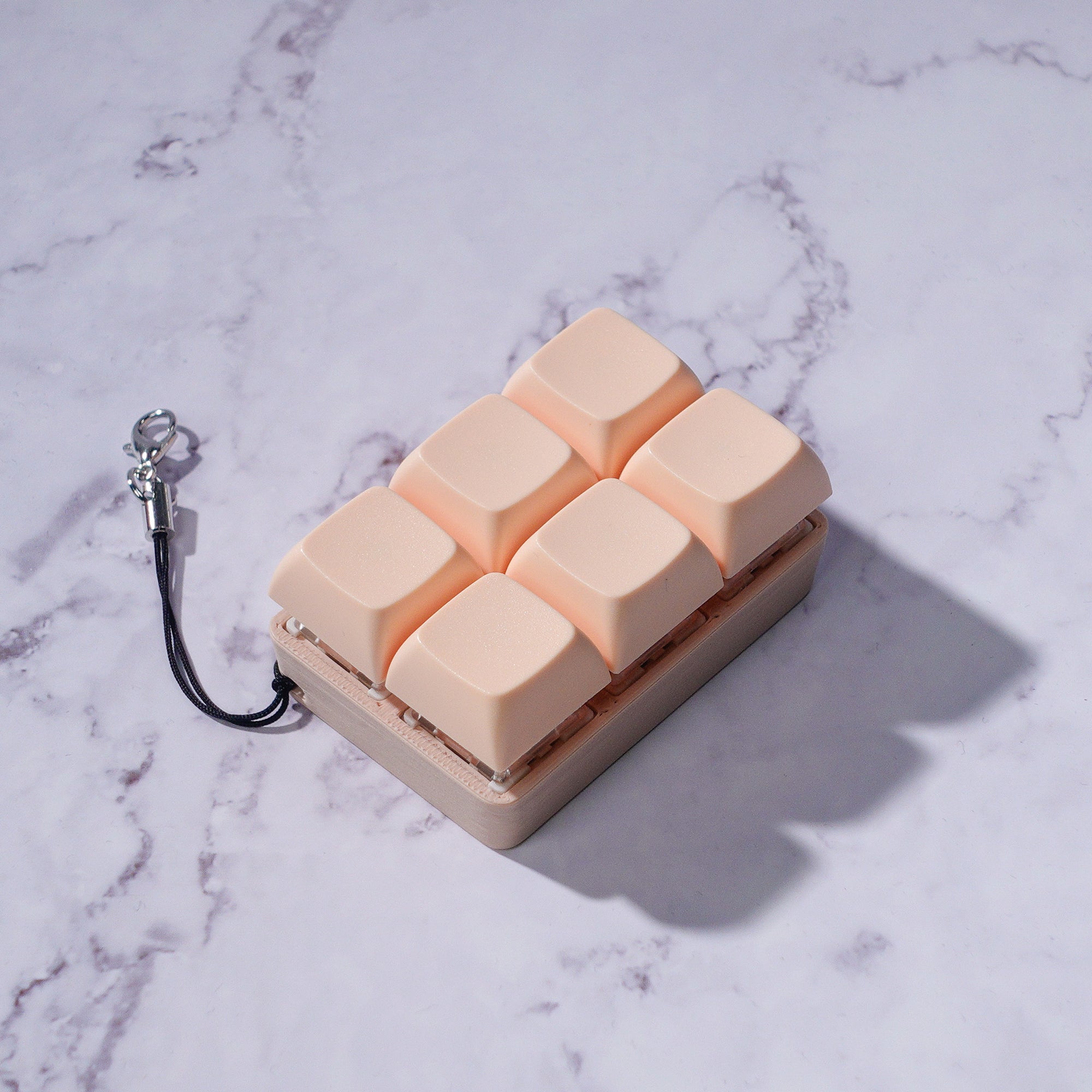6-Piece Strudel Pop: Mechanical Toaster Pastry Keychain