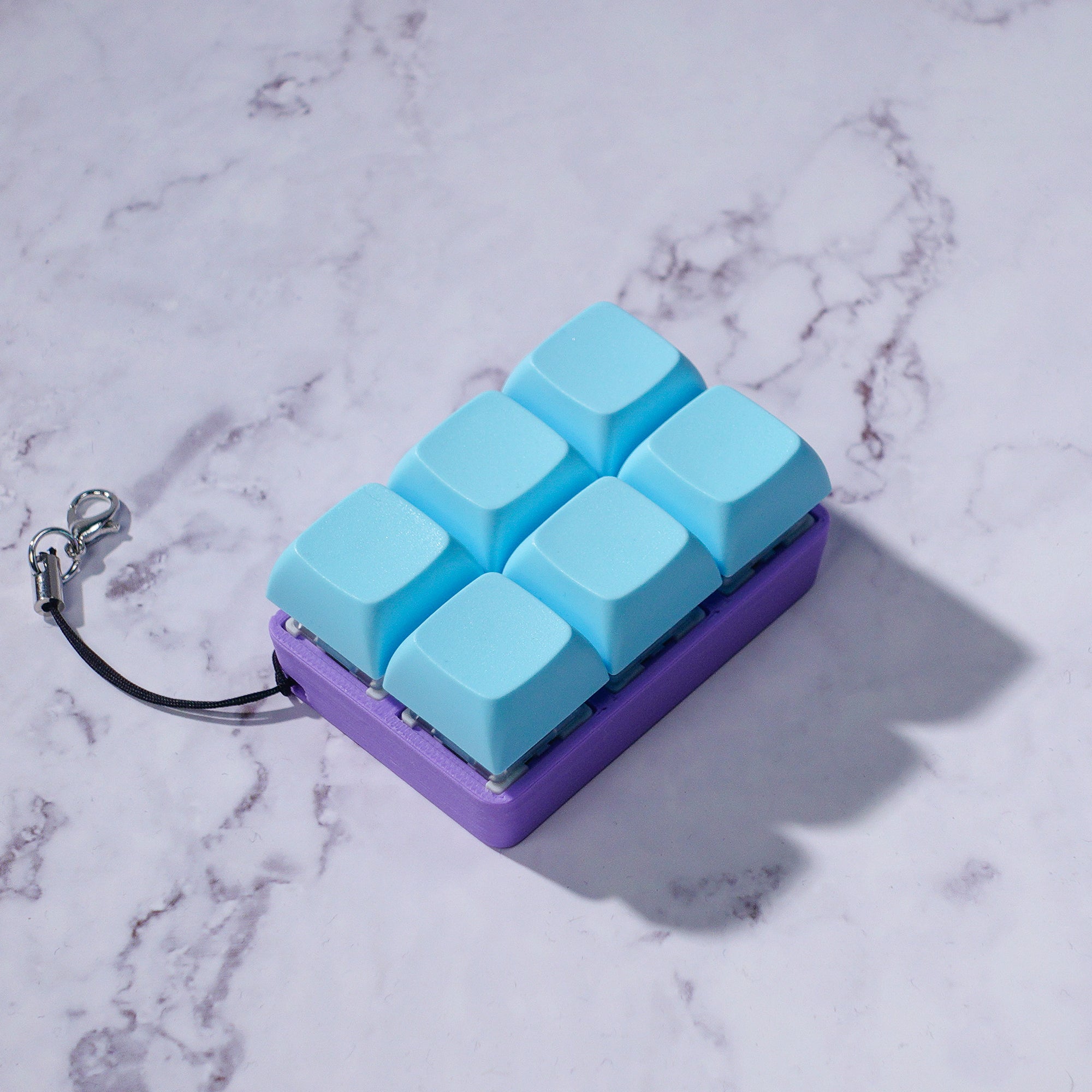 6-Piece Strudel Pop: Mechanical Toaster Pastry Keychain