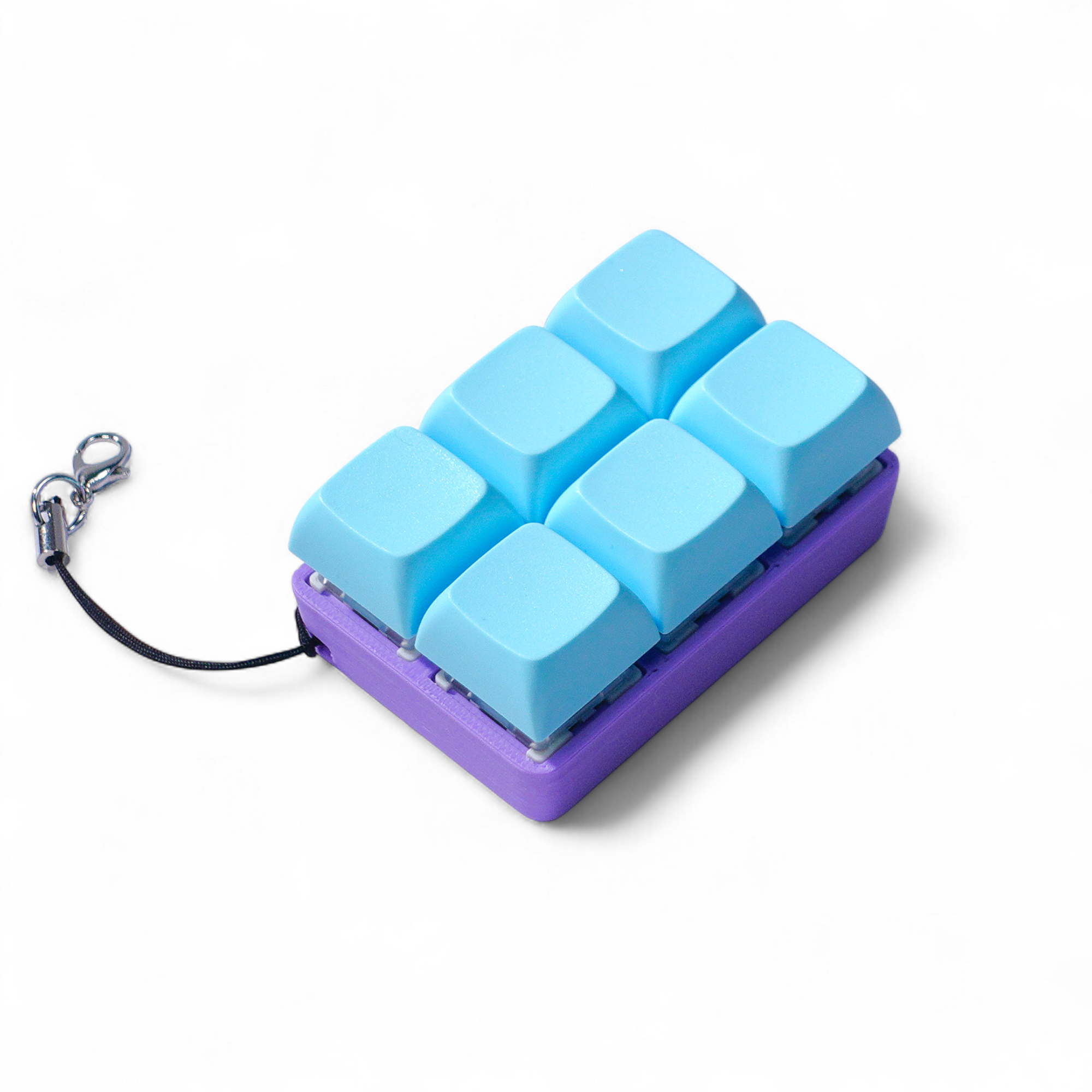 6-Piece Strudel Pop: Mechanical Toaster Pastry Keychain