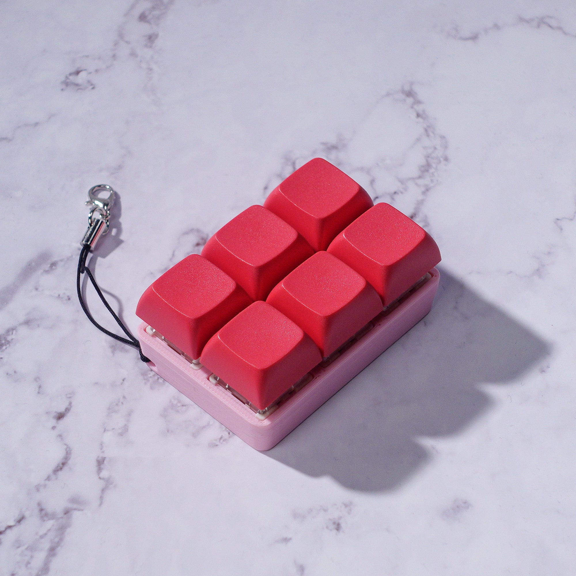 6-Piece Strudel Pop: Mechanical Toaster Pastry Keychain