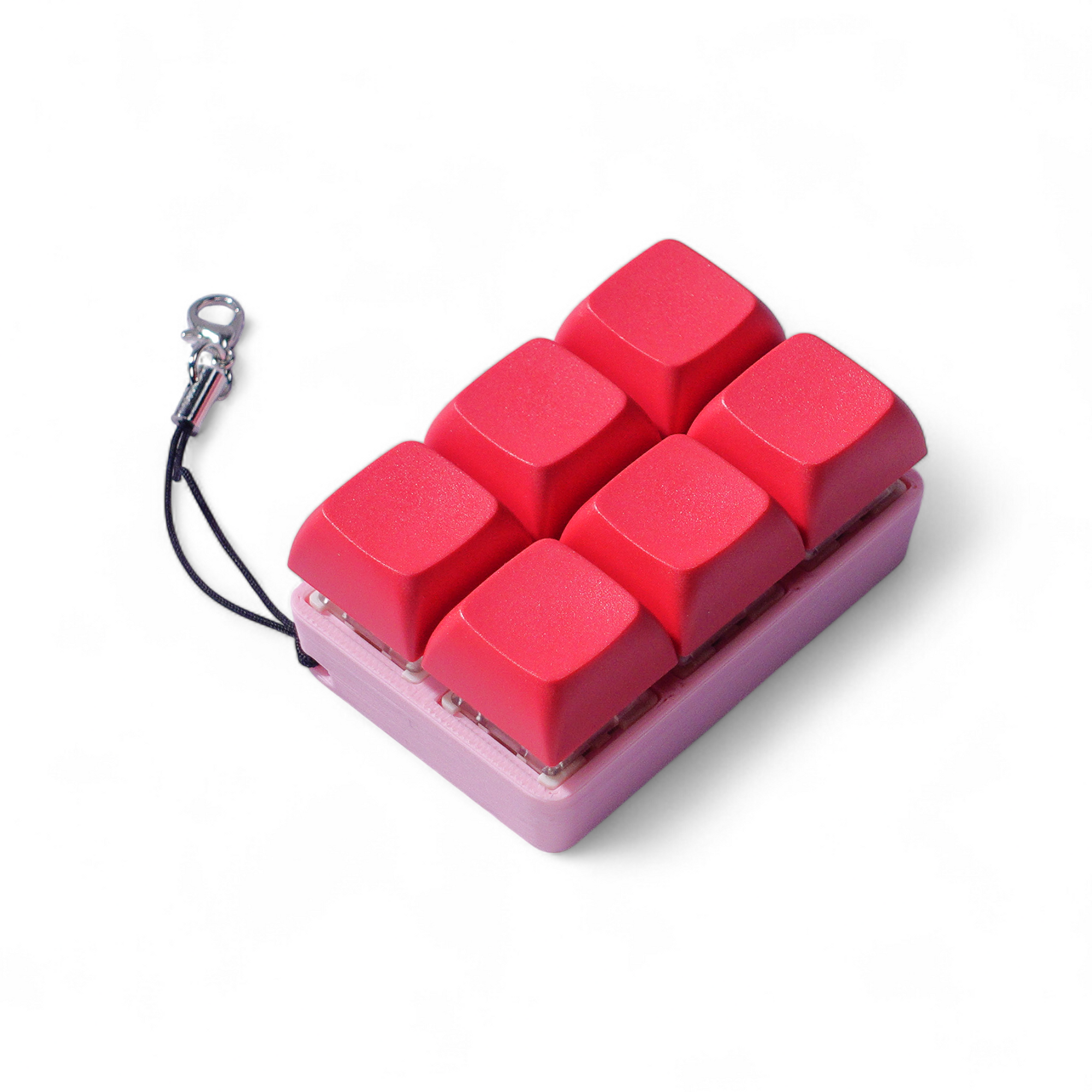 6-Piece Strudel Pop: Mechanical Toaster Pastry Keychain