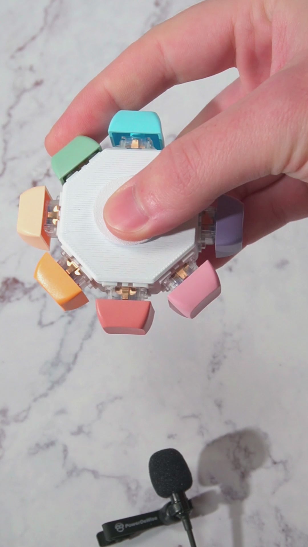 Clicky Fidget Spinner 8-Keys